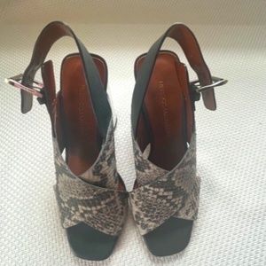 Rebecca Minkoff 6M Faux Snake Skin